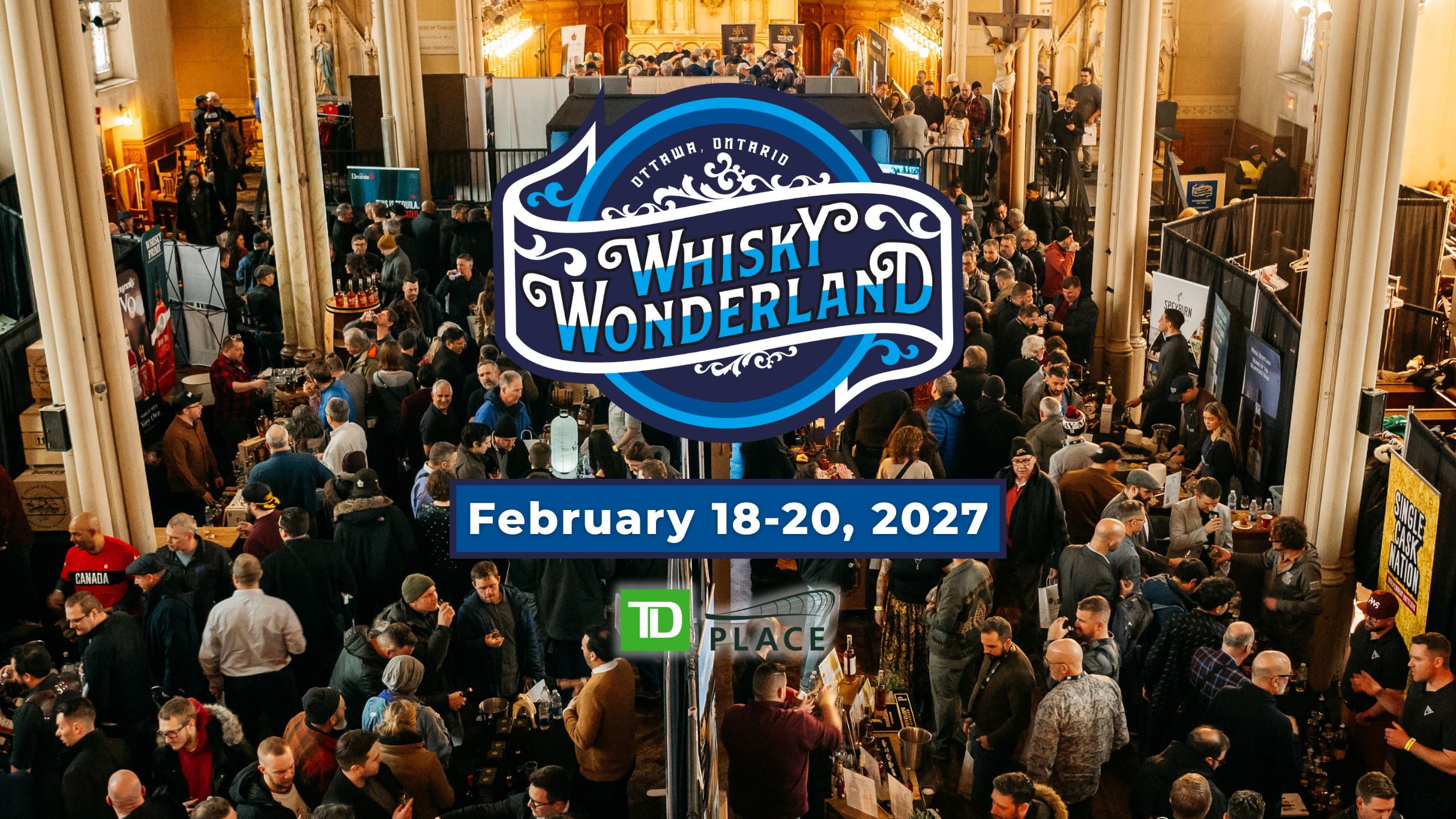 Whisky Wonderland 2027 – Friday Whisky Dinner at The Stadium at TD Place – Ottawa, Canada