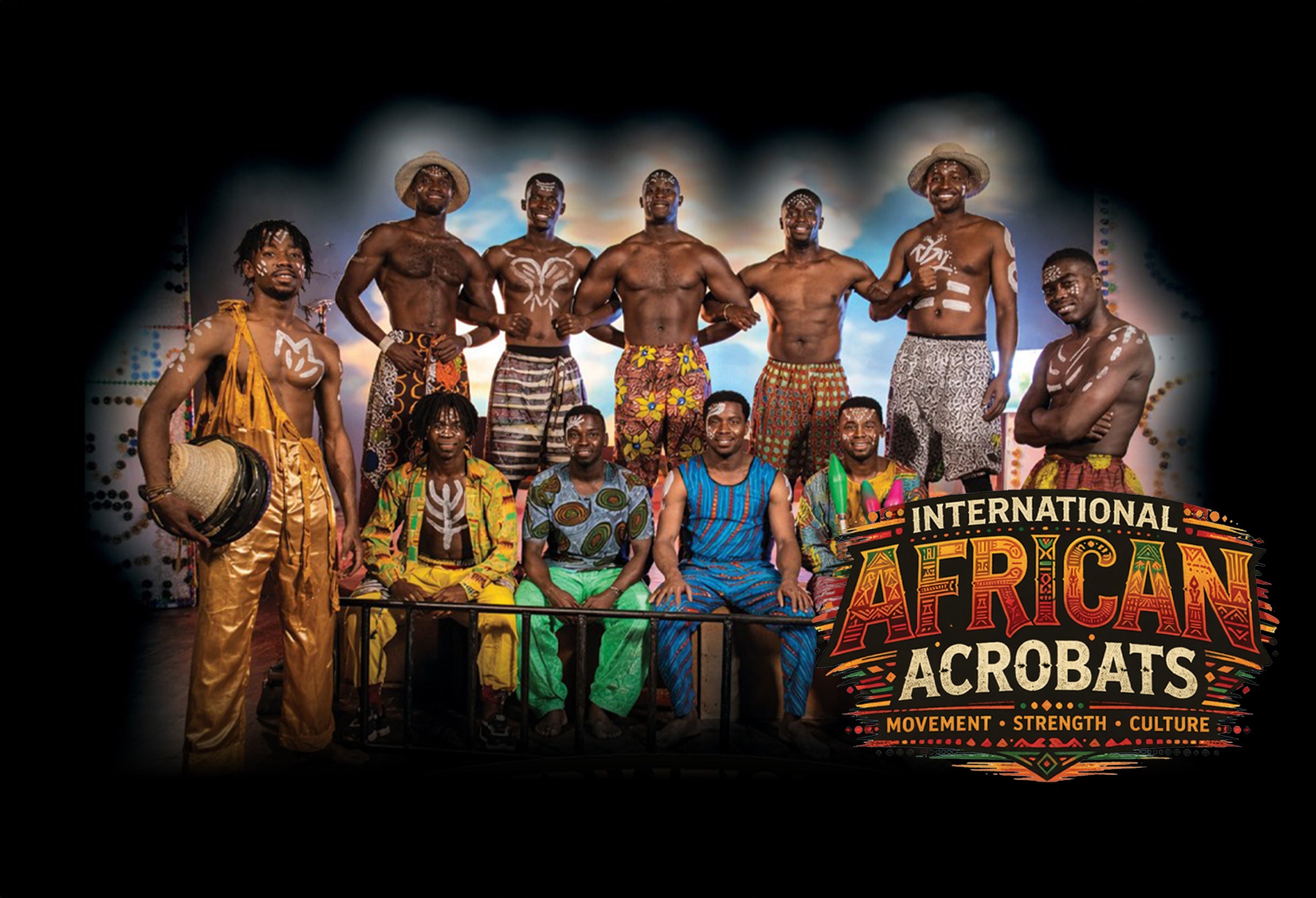 The International African Acrobats at Rose & Alfred Miniaci Performing Arts Center – Ft Lauderdale, FL