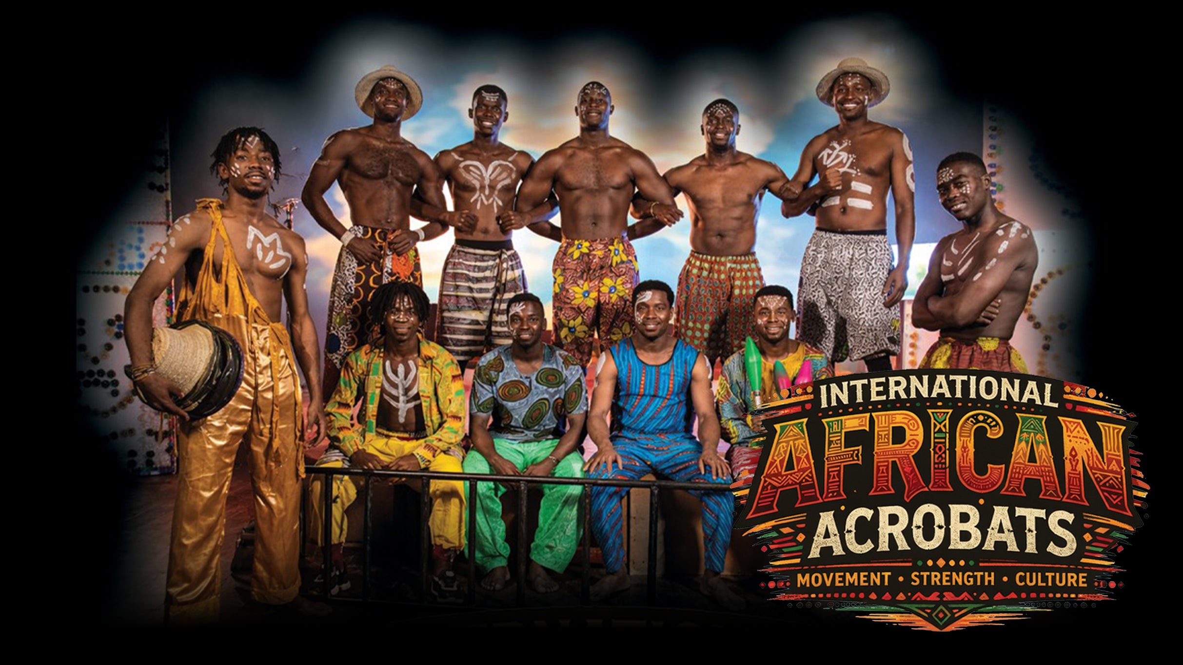 The International African Acrobats at Aventura Arts & Cultural Center – Aventura, FL