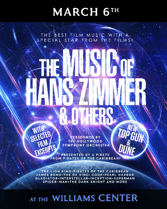 The Music of Hans Zimmer & Others – Live in Concert at Williams Center – Rivoli Theater – Rutherford – Rutherford, NJ