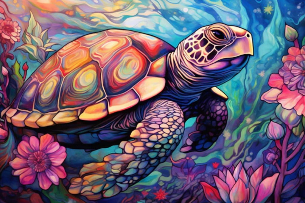 Sea Turtle Paint Night at – Wichita, KS