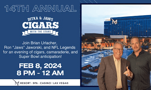 Ditka And Jaws Super Bowl VIP Cigar Party: A Super Bowl Look Back