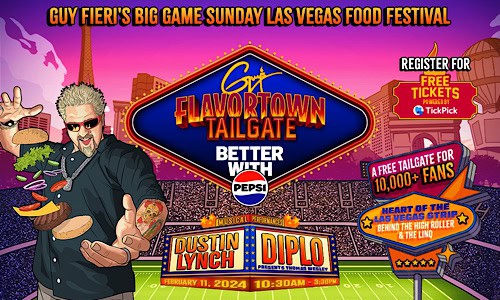 Guy’s Flavortown Tailgate Is Better With Pepsi -: A Super Bowl Look Back