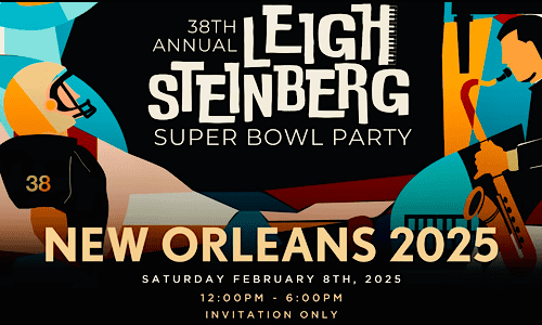 38th Annual Leigh Steinberg Super Bowl Party 2025: A Super Bowl Look Back