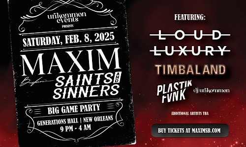 Maxim Presents Saints And Sinners Big Game Party: A Super Bowl Look Back