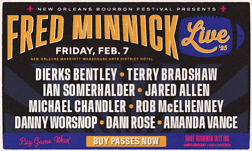 Fred Minnick Live Presented By The New Orleans: A Super Bowl Look Back