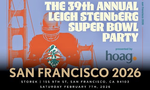The 39th Annual Leigh Steinberg Super Bowl Party: A Super Bowl Look Back
