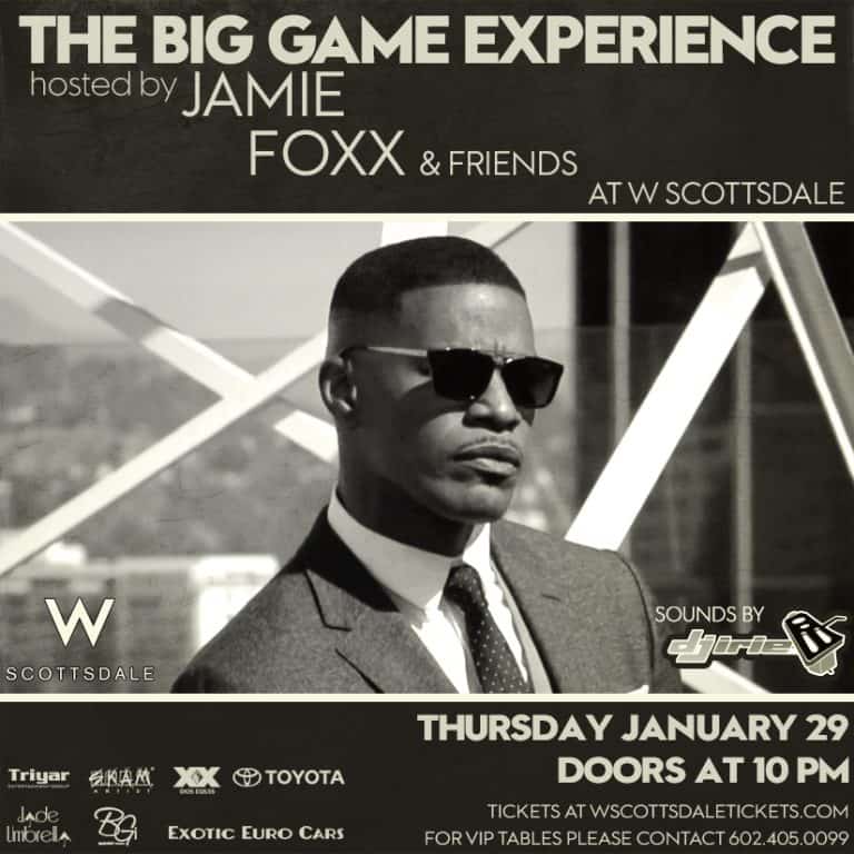 Jamie Foxx Playboy And Drake Takeover The W Hotel: A Super Bowl Look Back