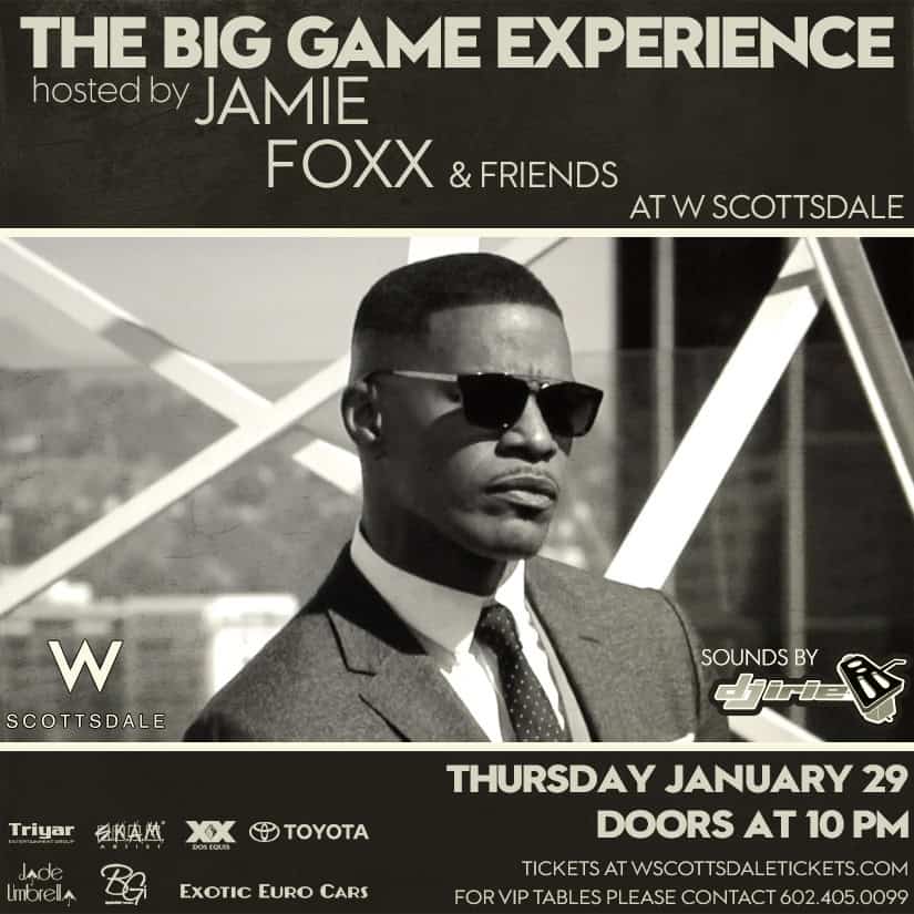 Jamie Foxx Playboy And Drake Takeover The W Hotel: A Super Bowl Look Back • PartyFixx.co