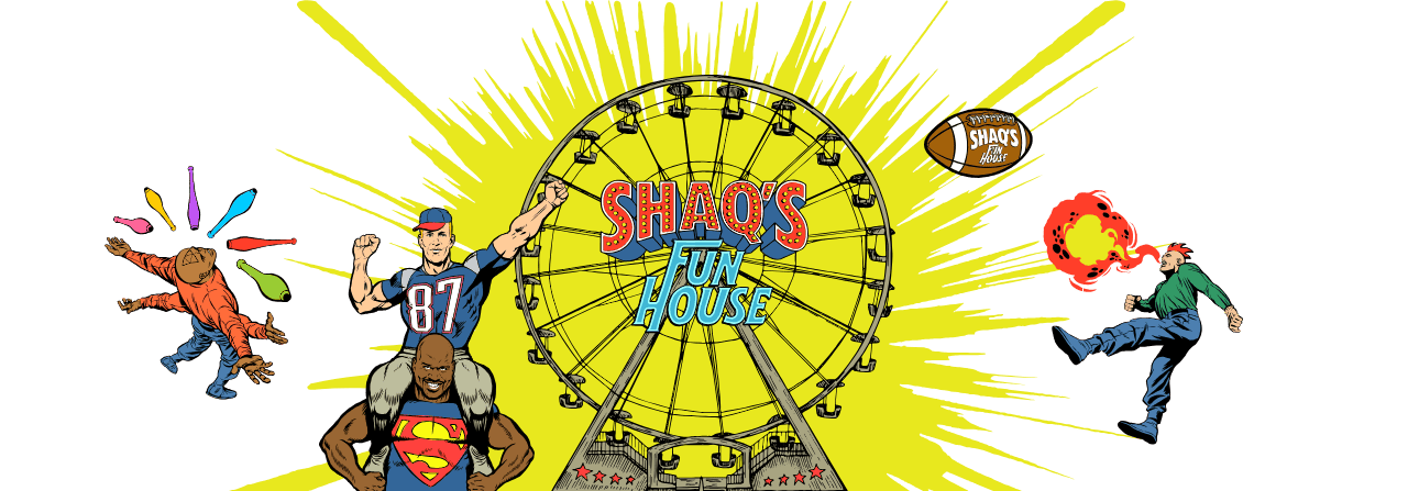 Shaq's Fun House: A Super Bowl Look Back • PartyFixx.co