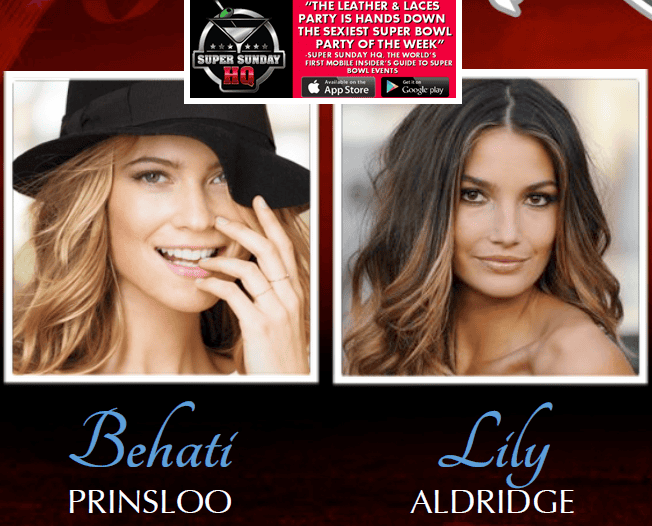 Victoria’s Secret Models Behati Prinsloo And Lily: A Super Bowl Look Back