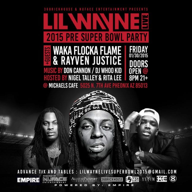 Lil Wayne Comes To Phoenix For His Live 2015: A Super Bowl Look Back