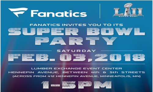 Fanatics Super Bowl Party 2018 Minneapolis: A Super Bowl Look Back