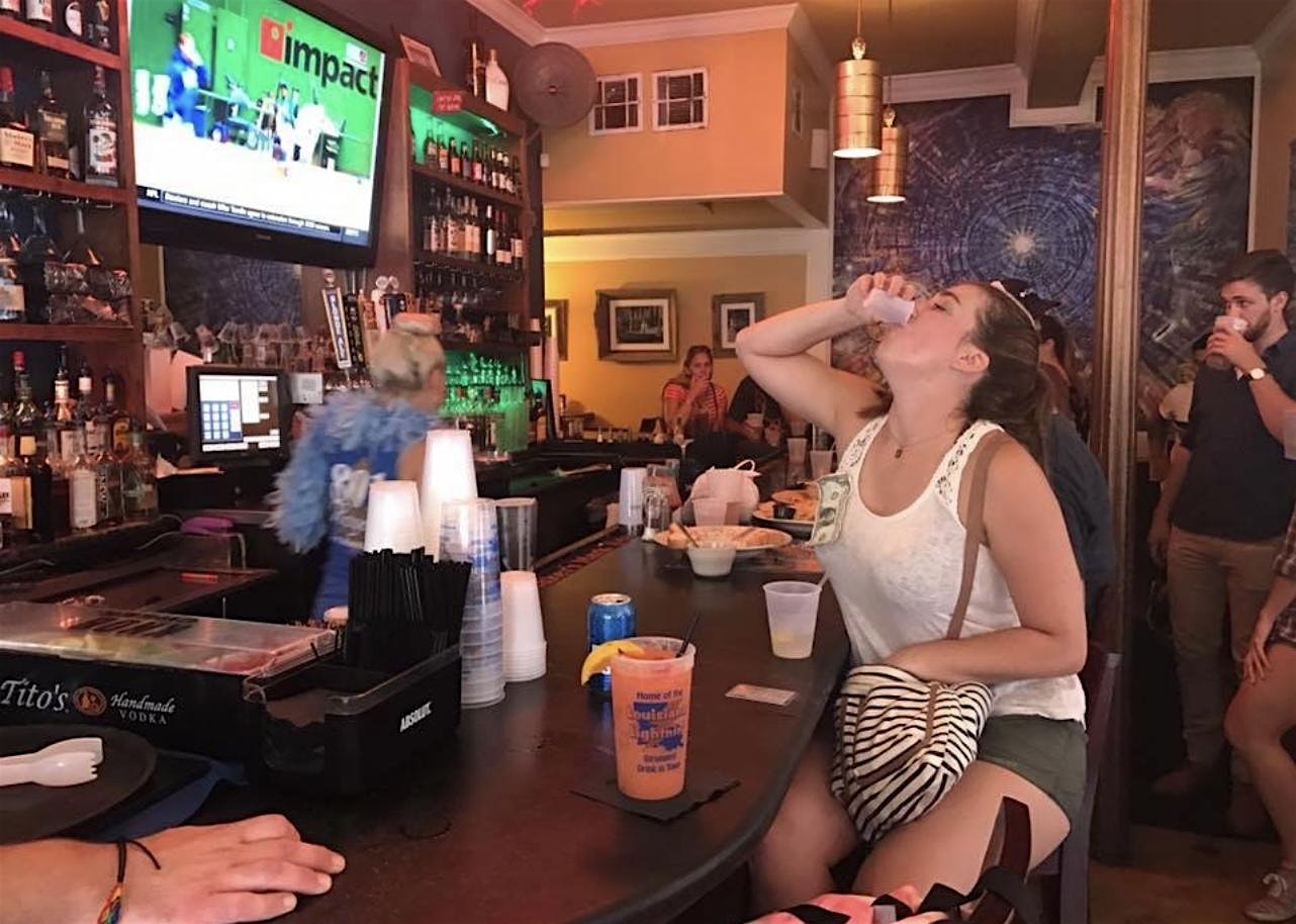 Drunken crash course of New Orleans – BOTTOMS UP!!! at New Orleans Drunk Tours – New Orleans, LA