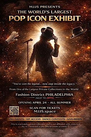 Michael Jackson Exhibit at Fashion District Philadelphia – Philadelphia, PA