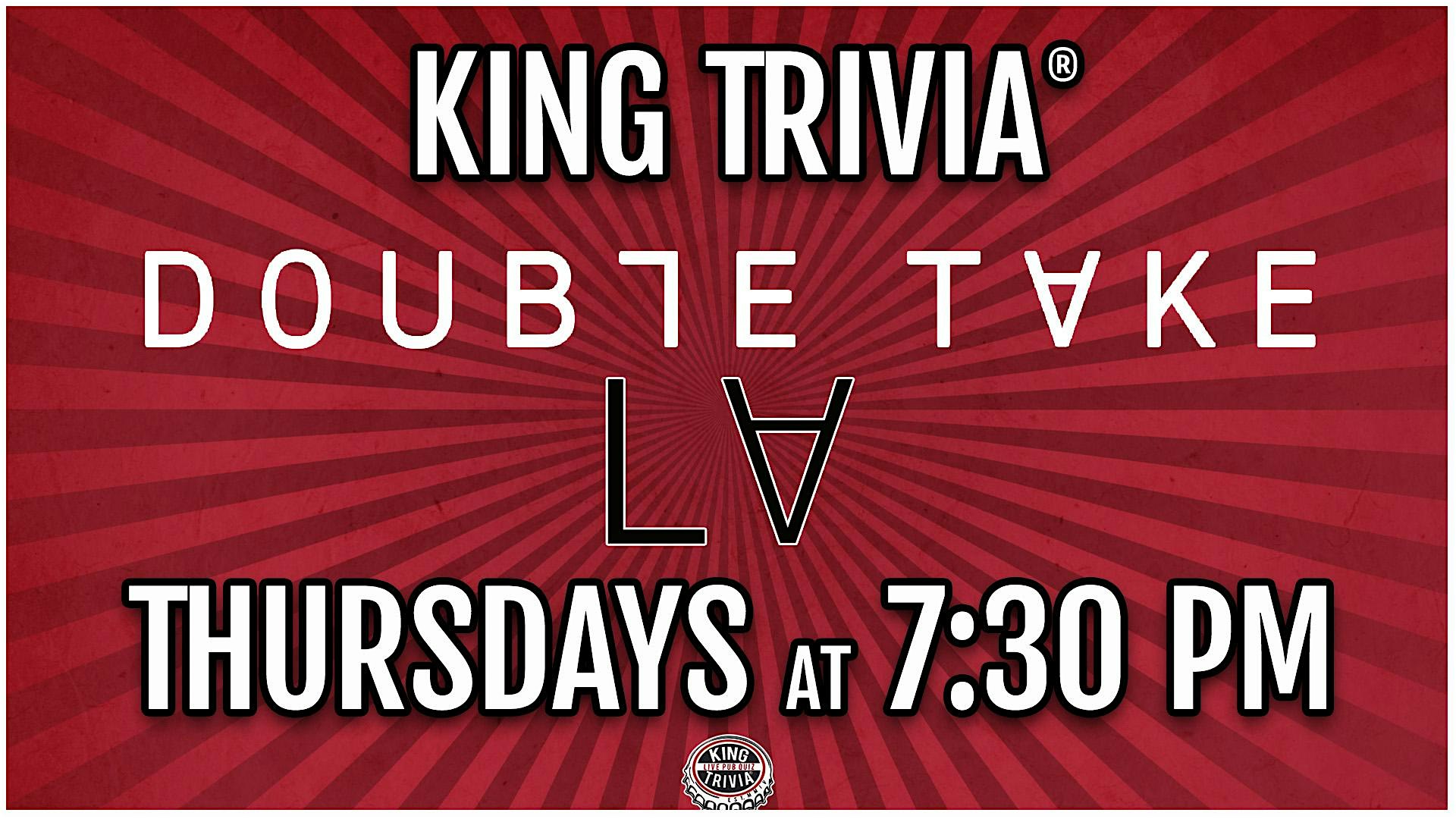 Trivia Night at Double Take LA at Double Take – Los Angeles, CA