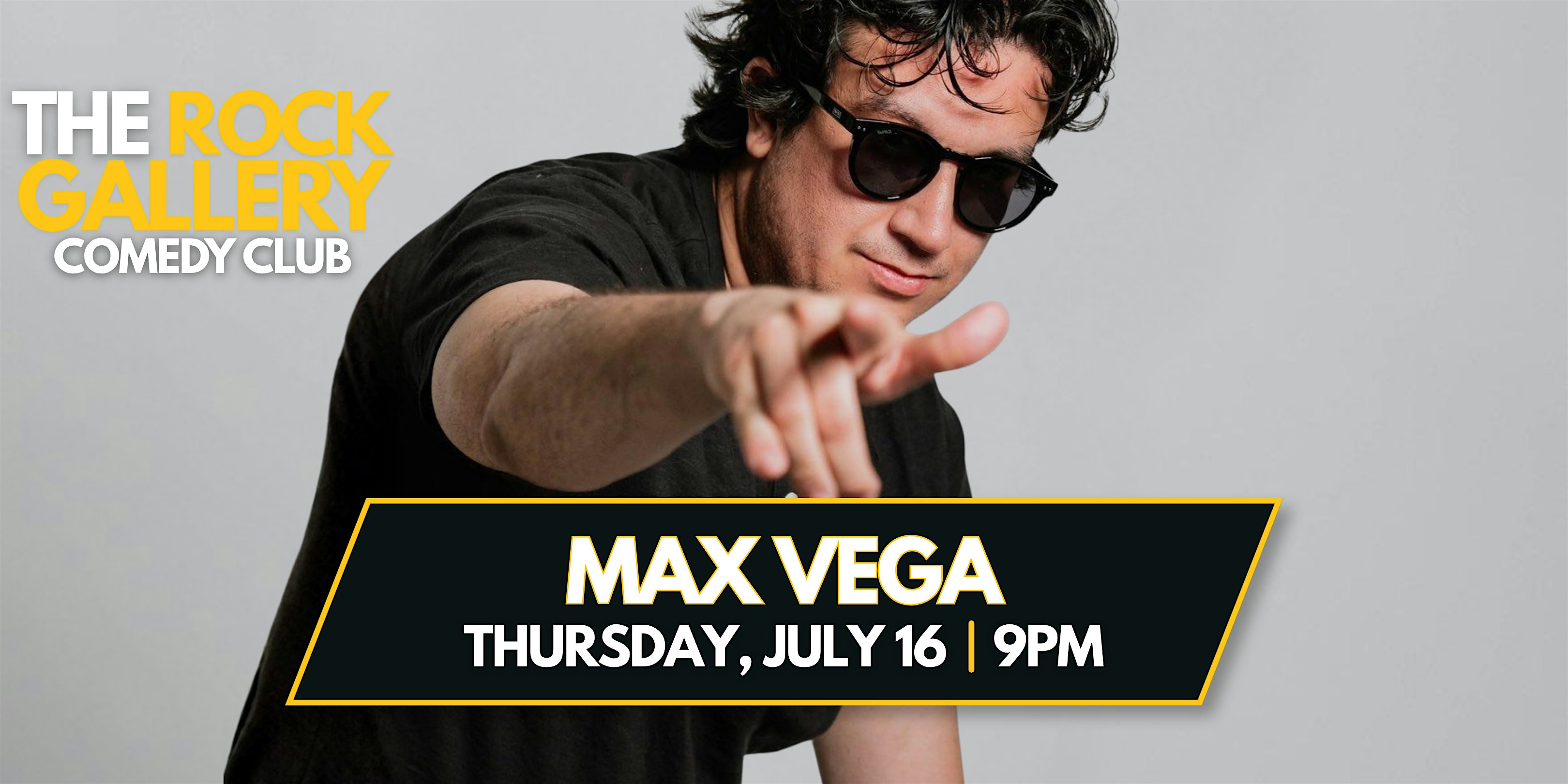Max Vega Stand-Up Comedy Show at 333 N Palm Canyon Dr suite 117 – Palm Springs, CA