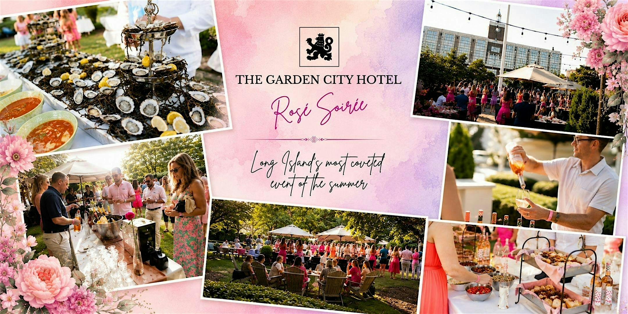 Rosé Soirée at The Garden City Hotel at The Patio Bar by David Burke – Garden City, NY