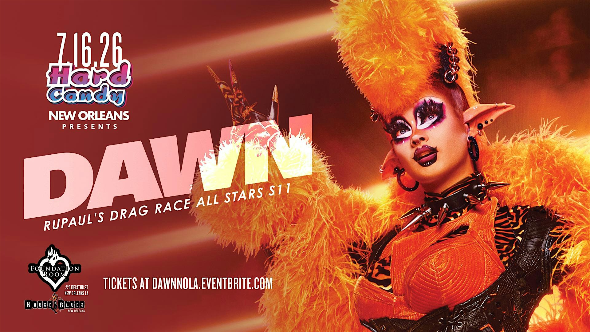 Hard Candy New Orleans with Dawn at Foundation Room New Orleans – New Orleans, LA