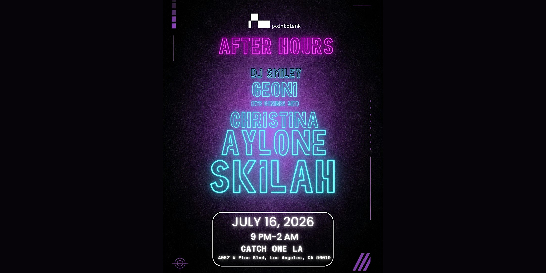 Welcome Back: After Hours at Catch One – Los Angeles, CA