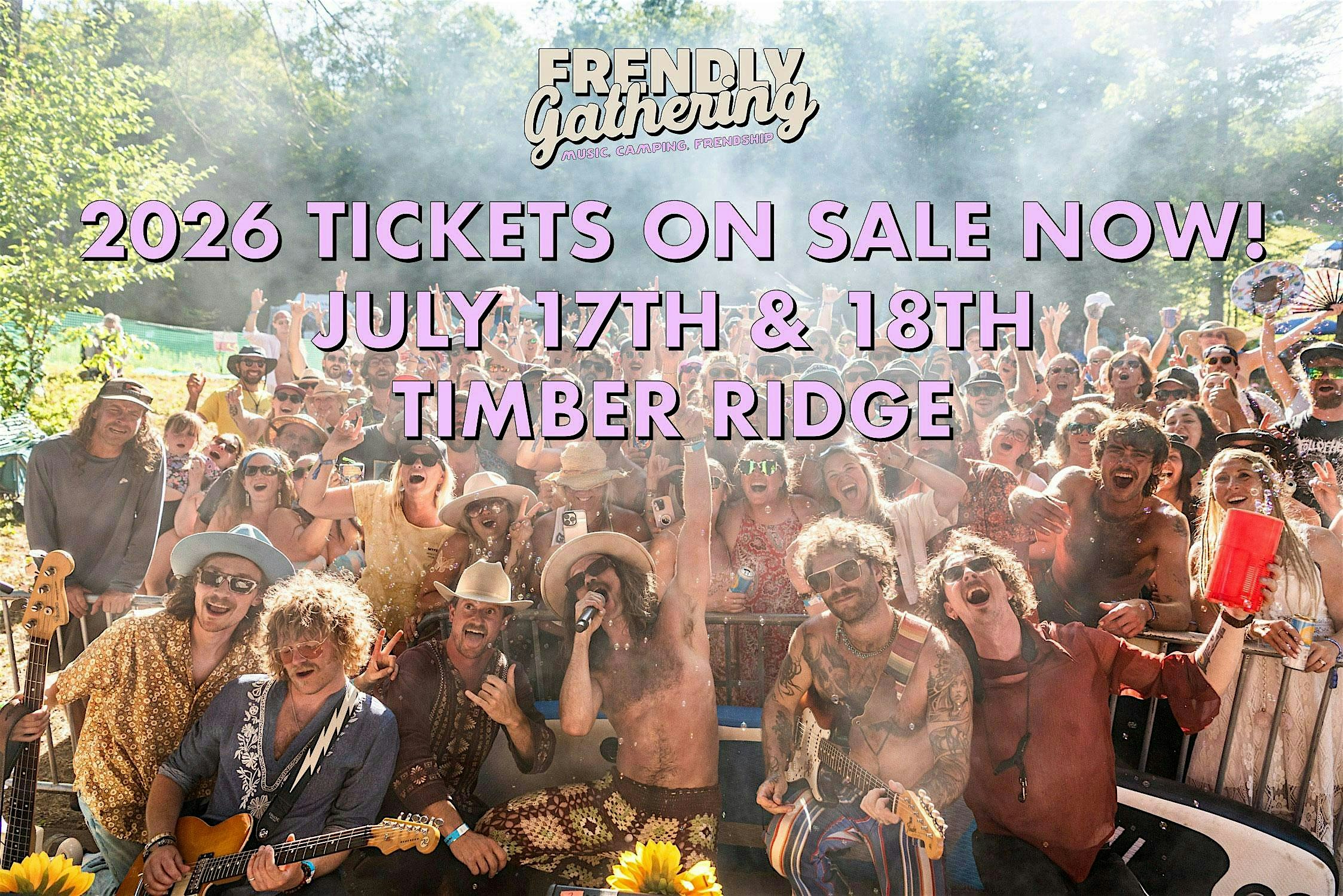 Frendly Gathering 2026 at Timber Ridge – Windham, VT
