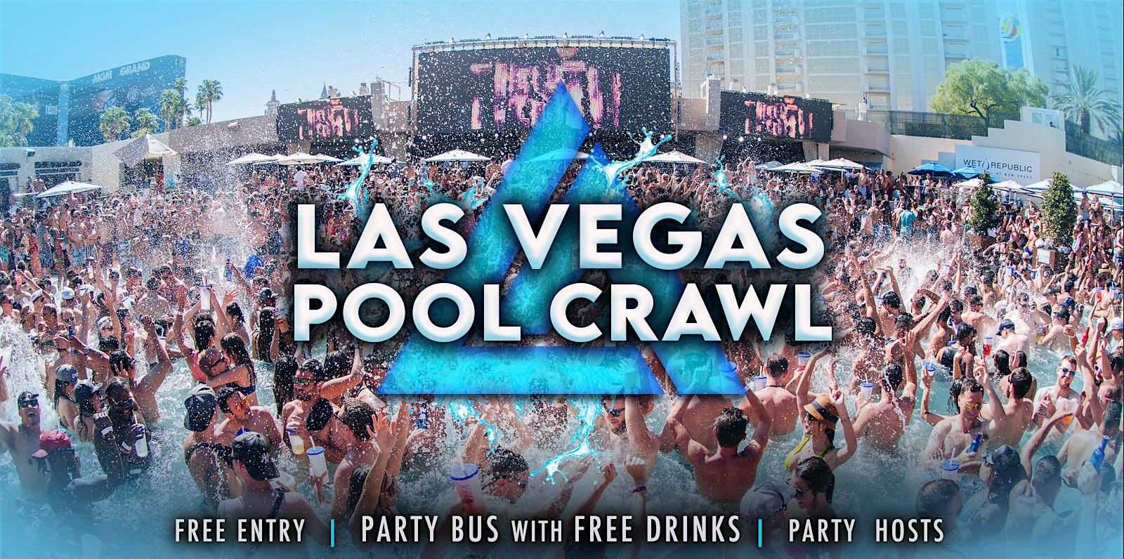 Las Vegas Pool Crawl at Las Vegas Strip – Las Vegas, NV