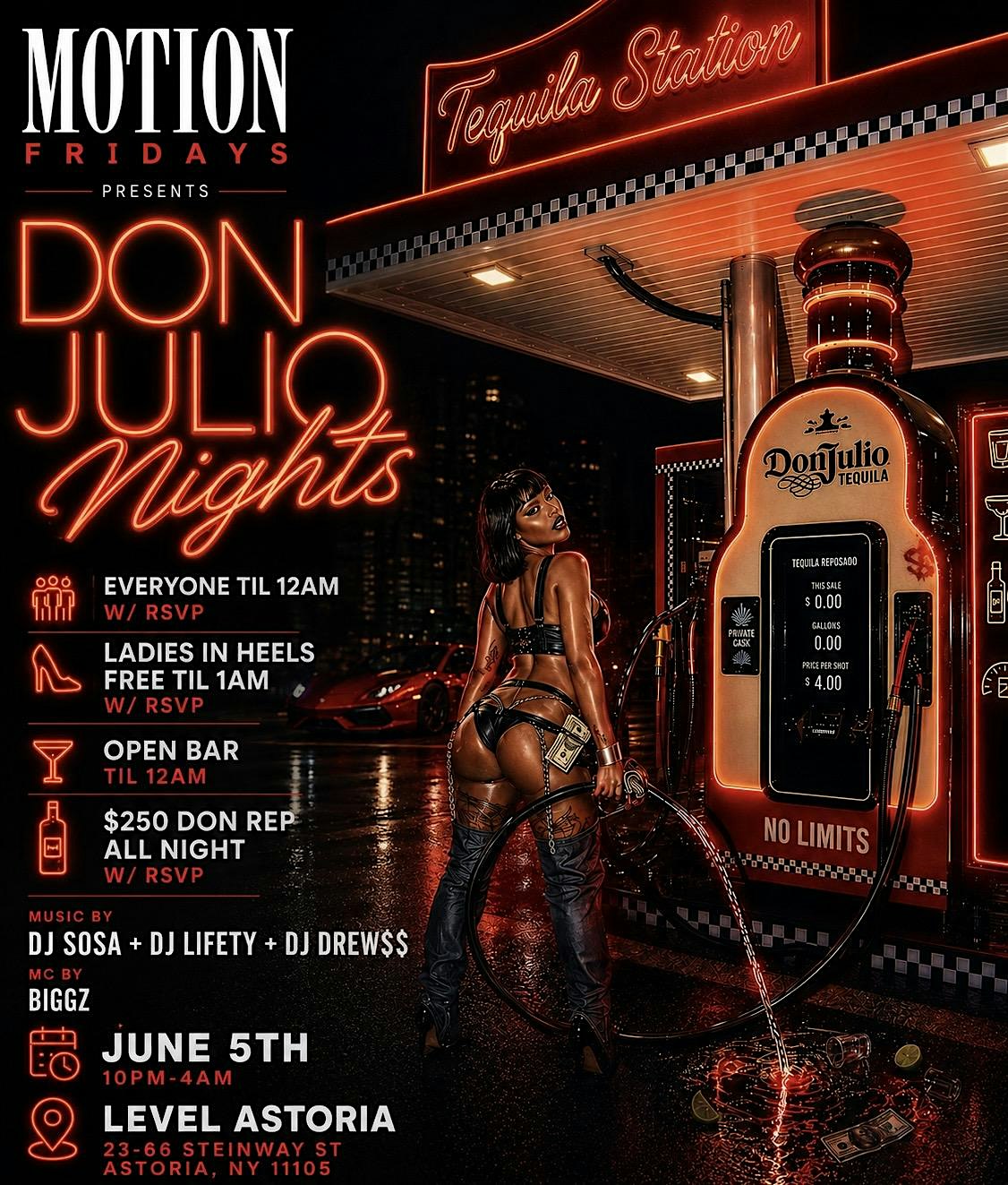 MOTION FRIDAYS @ LEVEL ASTORIA at Level Astoria – Queens, NY