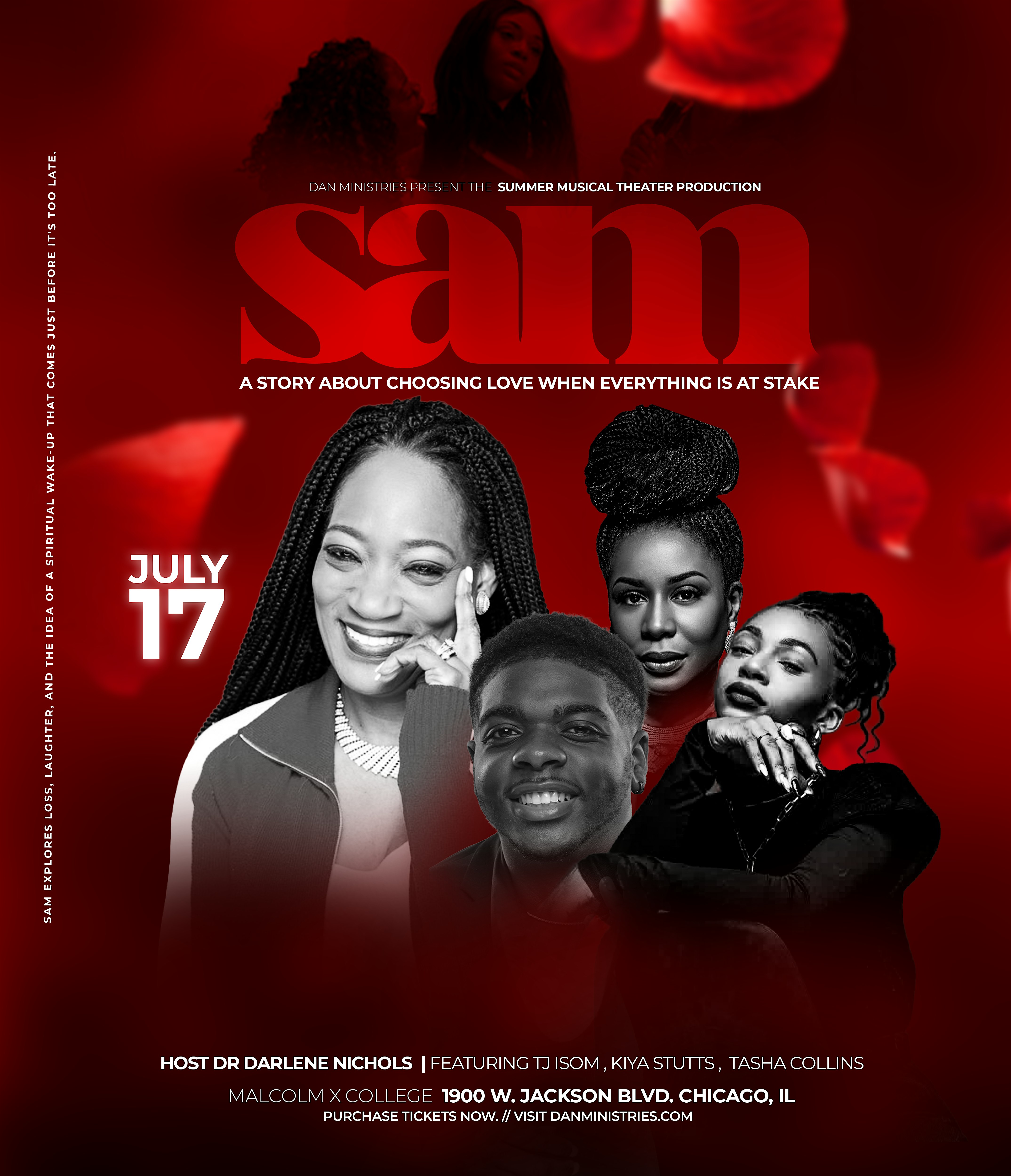 STAGE PLAY – SAM at Malcolm X College – Chicago, IL