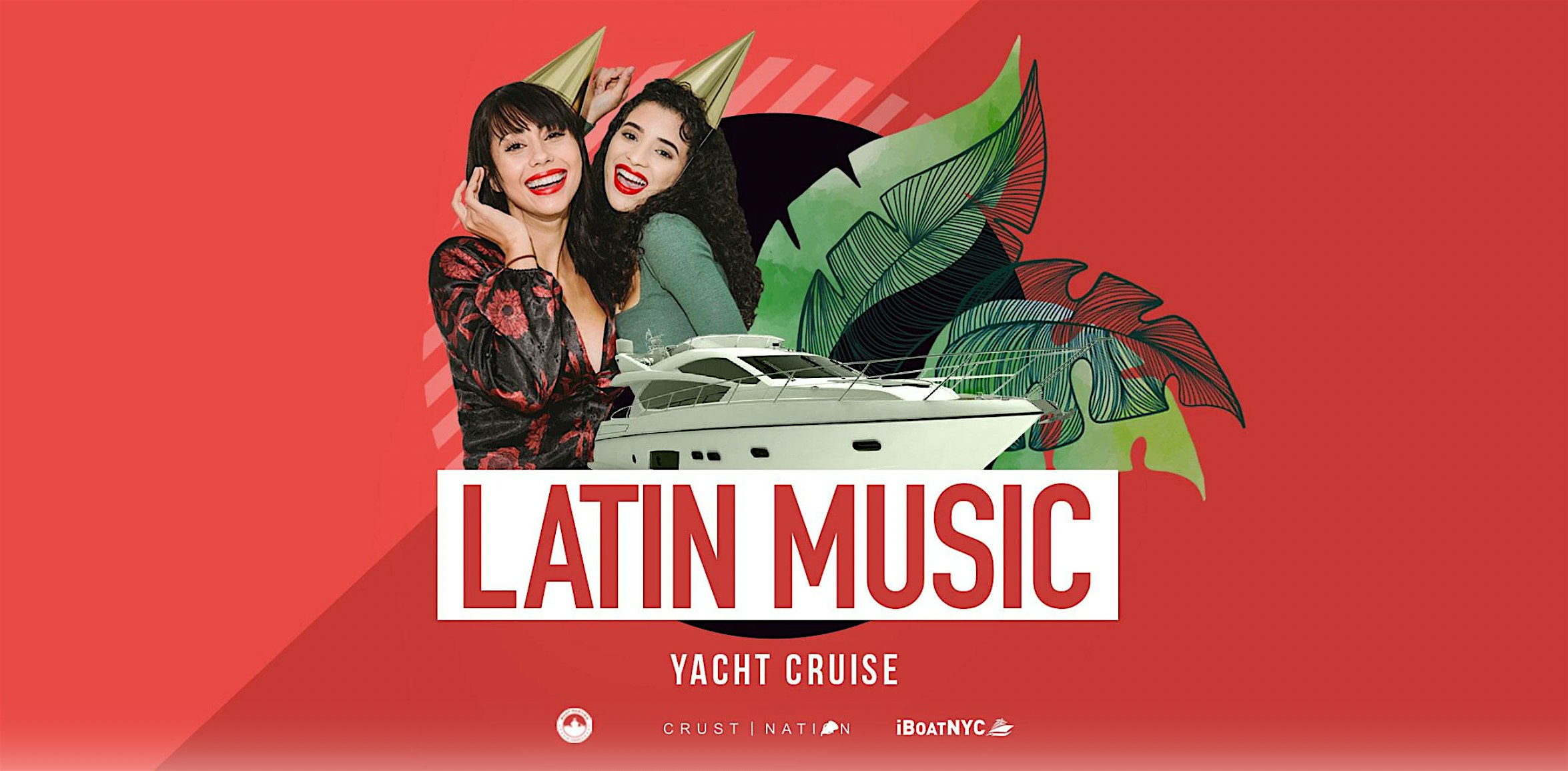 The #1 LATIN & REGGAETON Boat Party NYC Yacht Cruise at Pier 78 at Hudson River Park – New York, NY