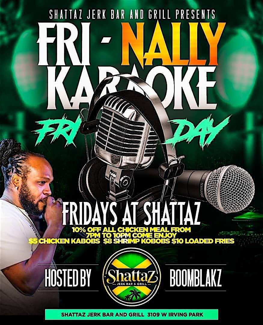 FRI-NALLY KAROKE at 3109 W Irving Park Rd – Chicago, IL