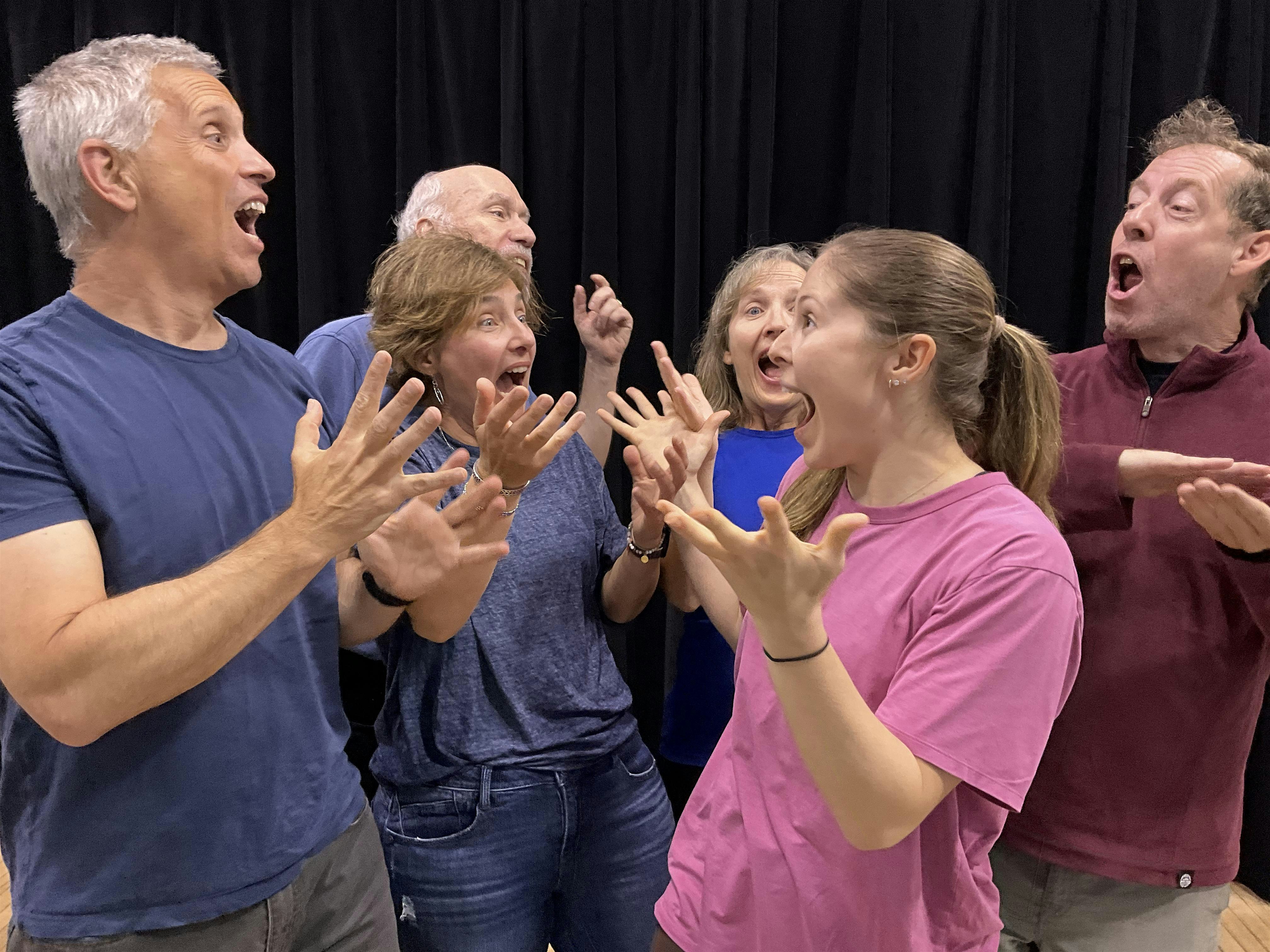 Seen improv games? Now see a whole comic play made up on the spot. at Imagination Stage – Bethesda, MD