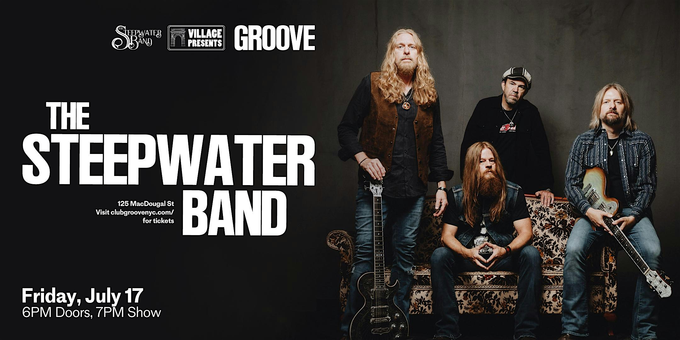 The Steepwater Band at Groove – New York, NY