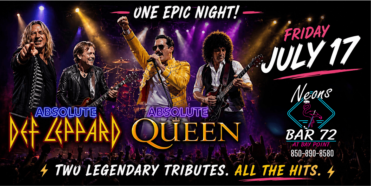 Def Leppard & Queen Tribute Night at Neons Bar 72 – Panama City Beach, FL