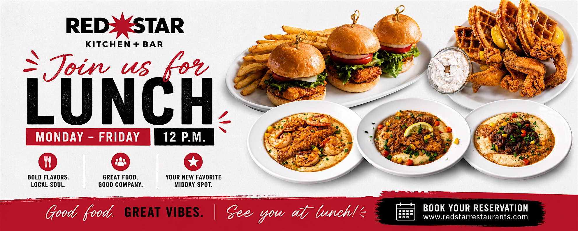 Lunch at Red Star Kitchen + Bar at Red Star Matteson – Matteson, IL