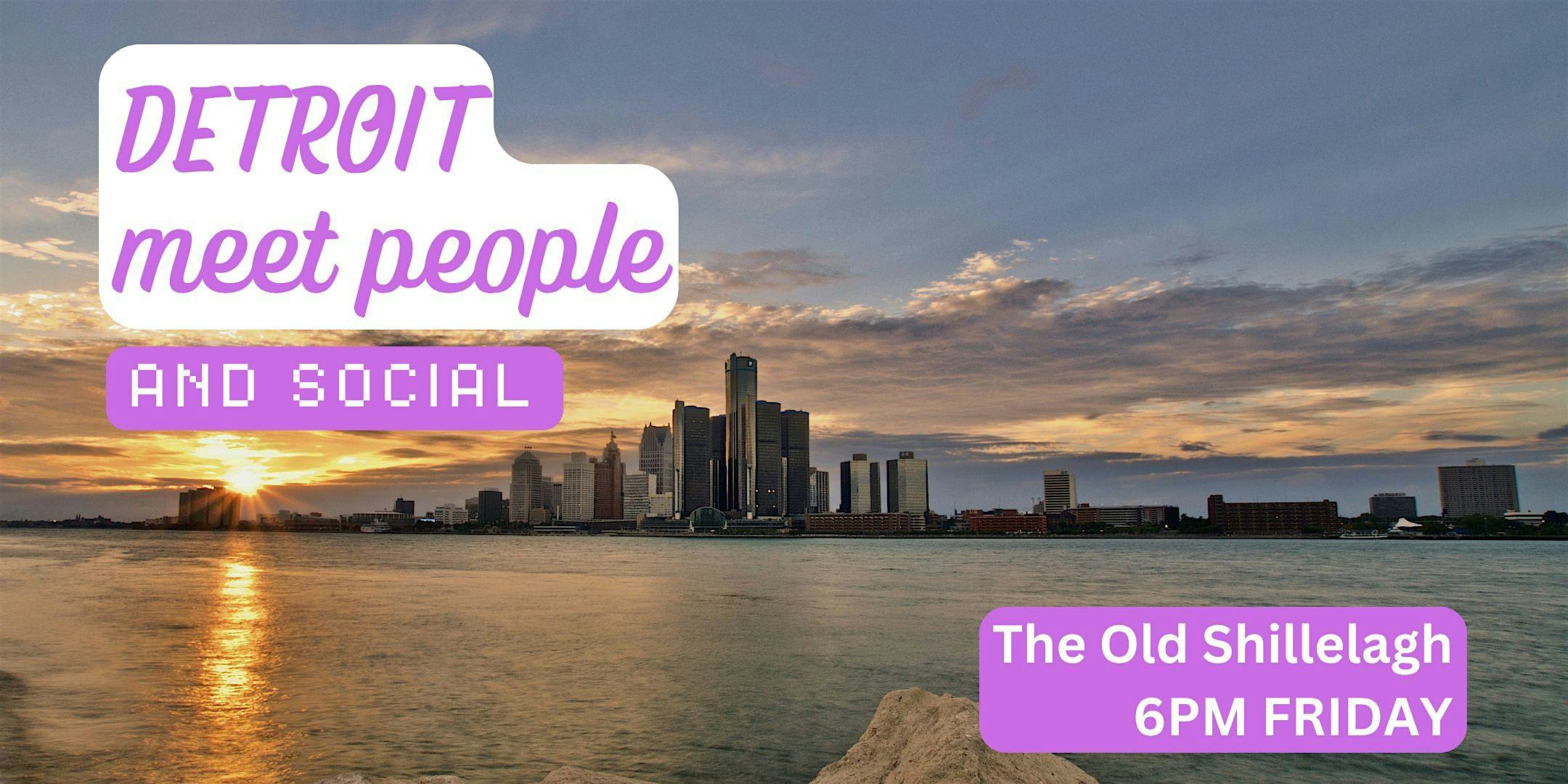 Detroit Social and Language Exchange (Make New Friends) ✨ at The Old Shillelagh – Detroit, MI