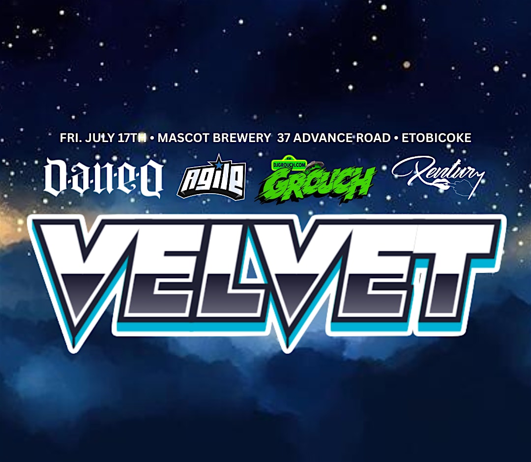 VELVET at Mascot Brewery – Etobicoke, Canada