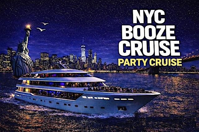 NEW YORK CITY BOOZE CRUISE PARTY CRUISE 2026 at Pier 36 NYC – New York, NY