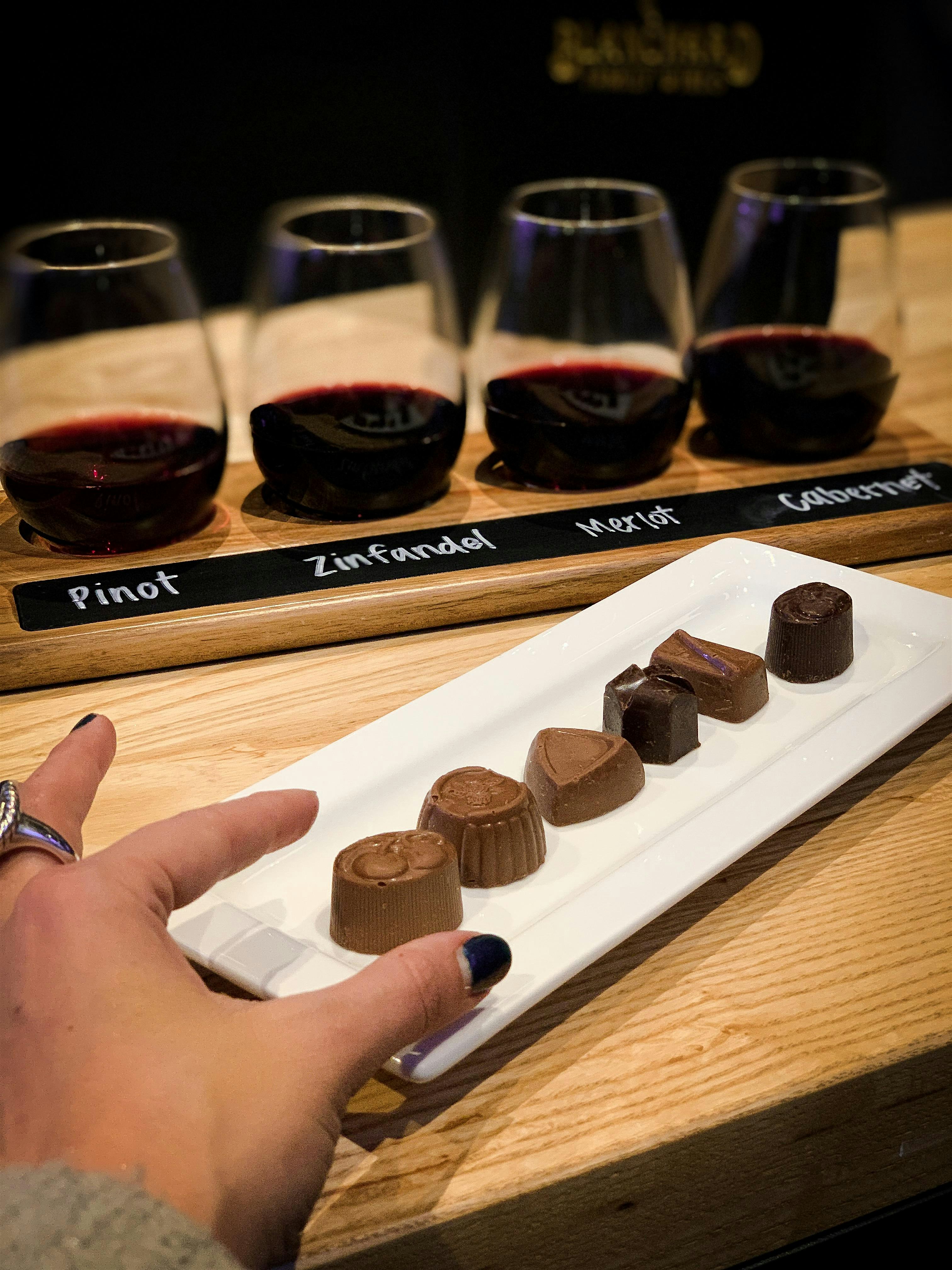 Wine and Chocolate Pairing Class in Denver at Blanchard Family Wines – Denver, CO