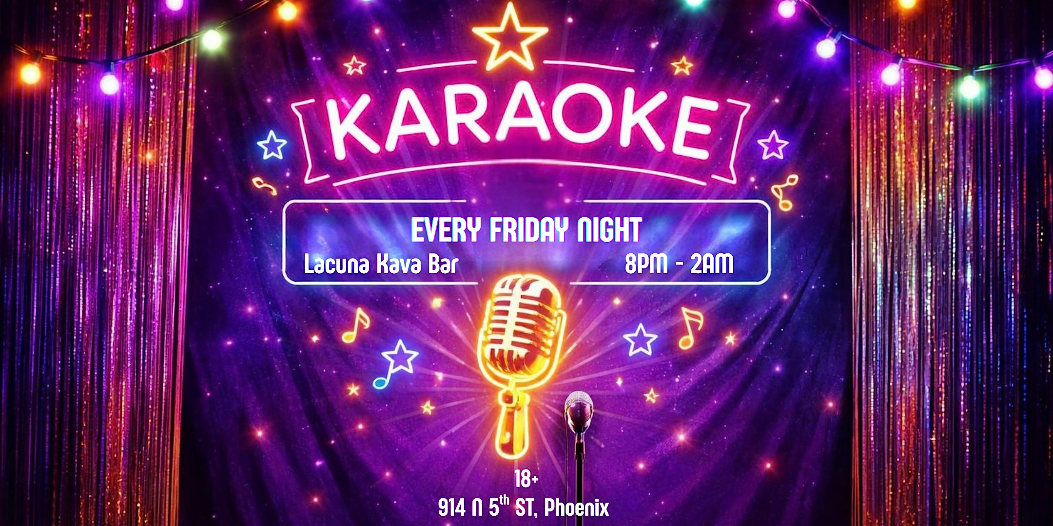 KARAOKE NIGHT at Lacuna Downtown at Lacuna Phoenix – Phoenix, AZ