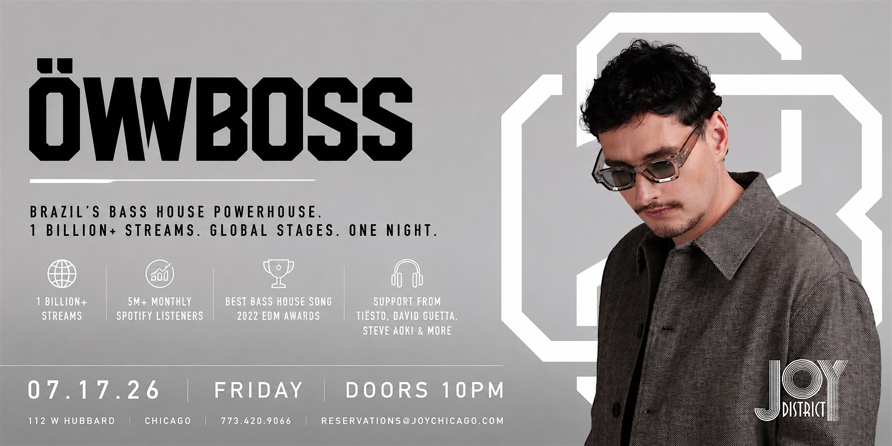 ÖWNBOSS @ Joy District at Joy District – Chicago, IL