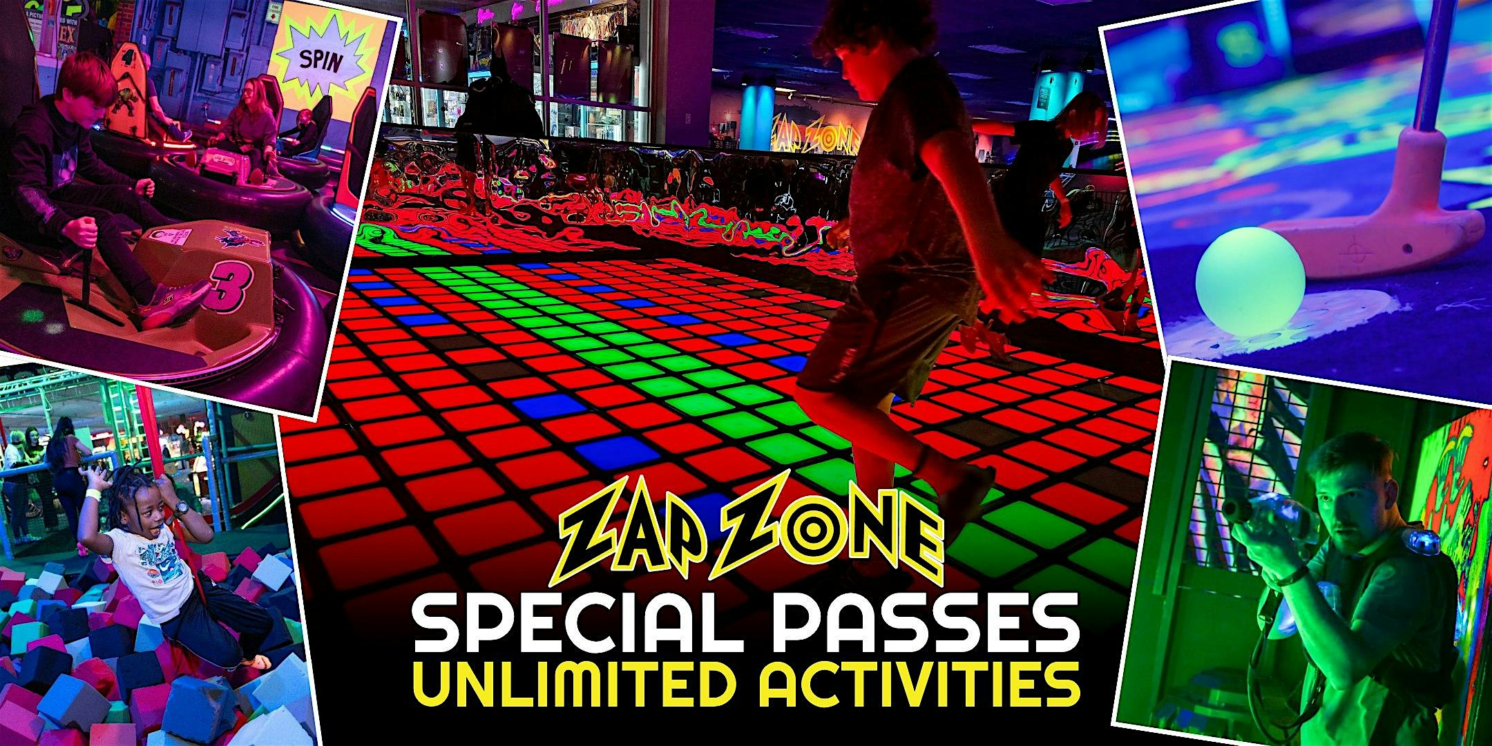 Special Pass | Zap Zone Taylor at Zap Zone | Taylor – Taylor, MI
