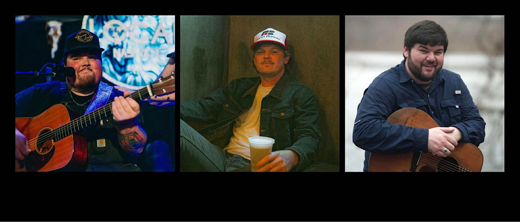 In The Round With: Davis Loose, Ethan Phillips, & Justin Schools at Cafe Eleven – St. Augustine Beach, FL