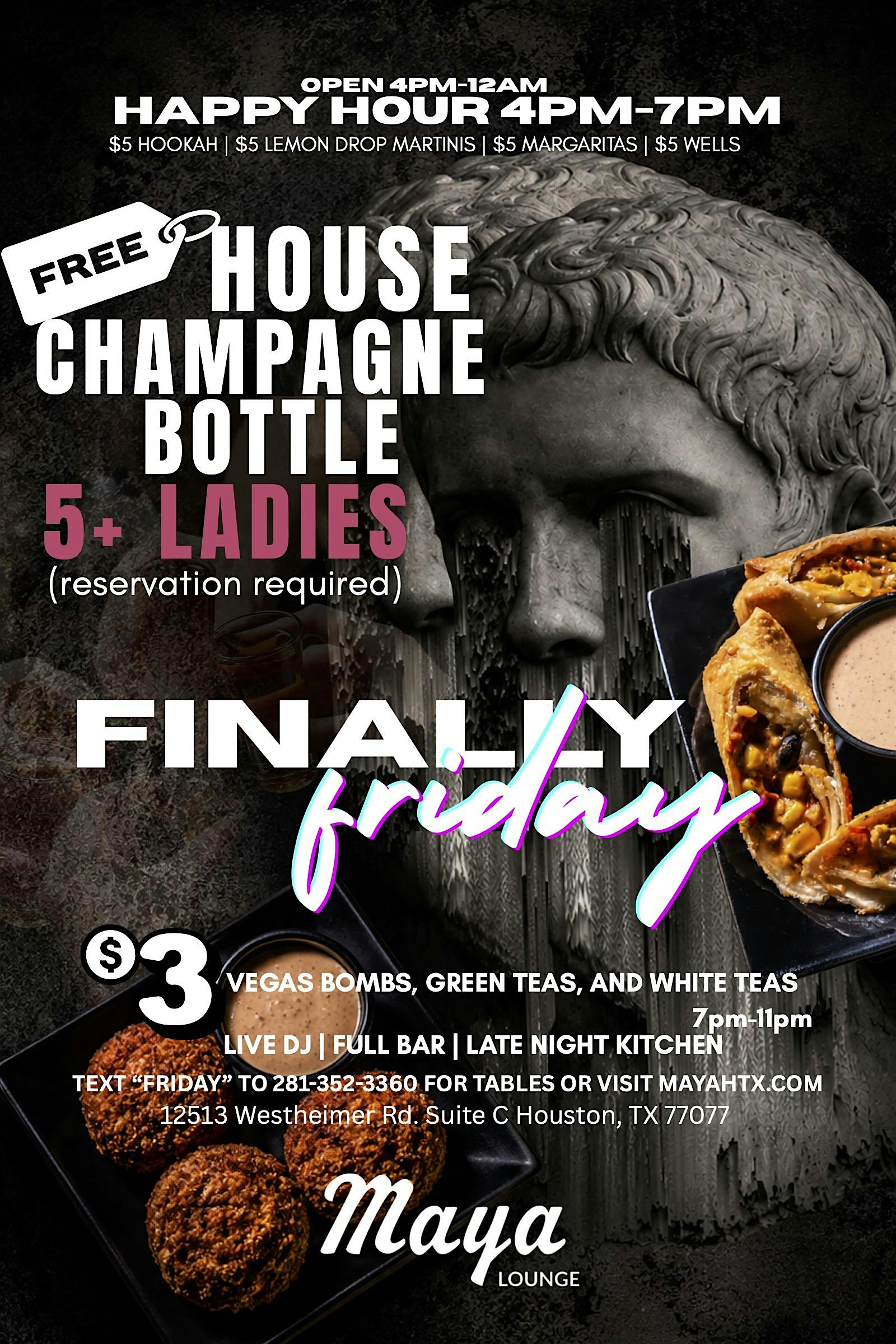 Finally Fridays at 12513 Westheimer Rd suite c – Houston, TX