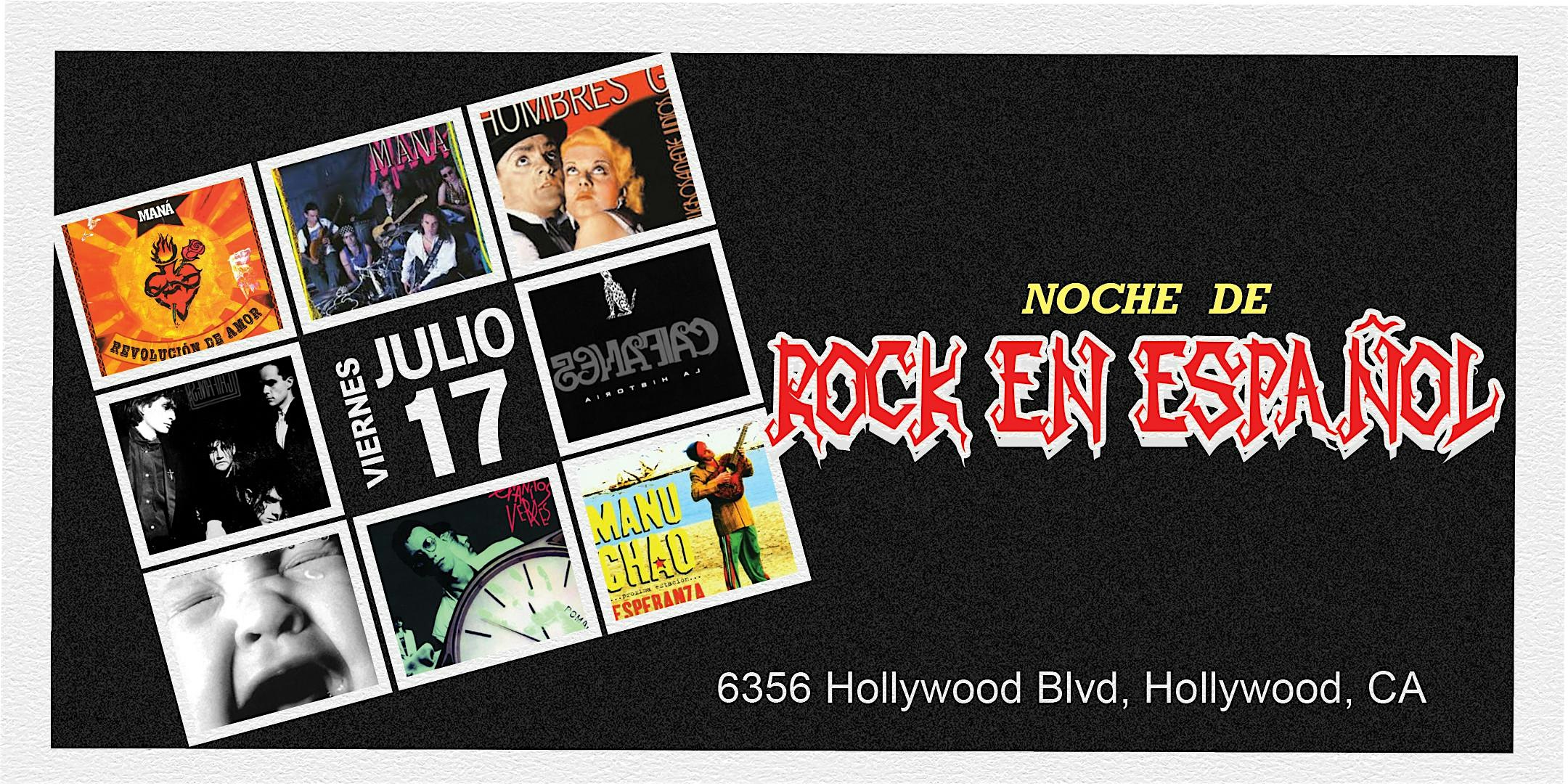 Noche de Rock en Español: With a Live Band at Novel – Los Angeles, CA