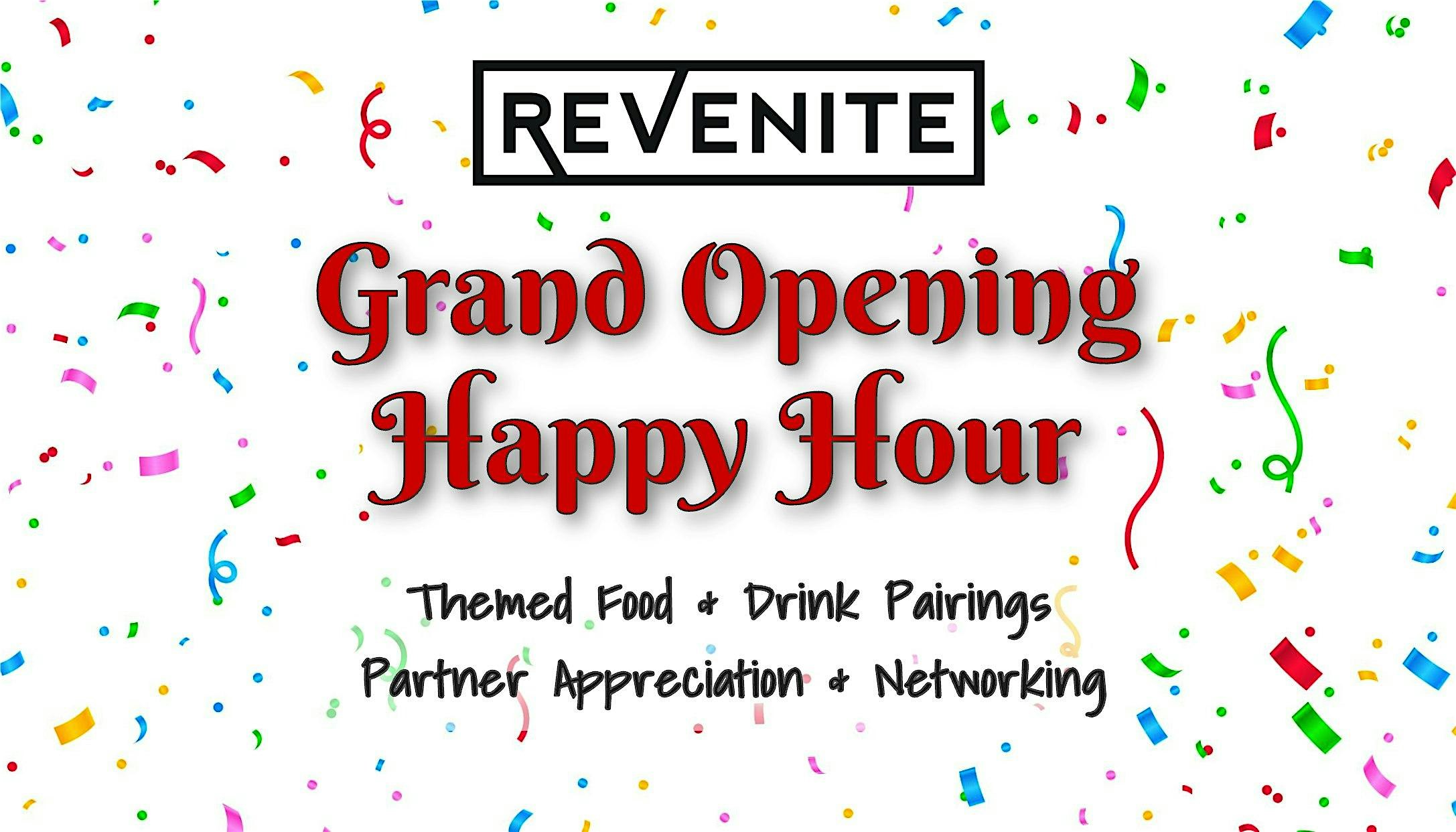Grand Opening Happy Hour & Partner Appreciation at Revenite Financial Services – Oklahoma City – Warr Acres, OK
