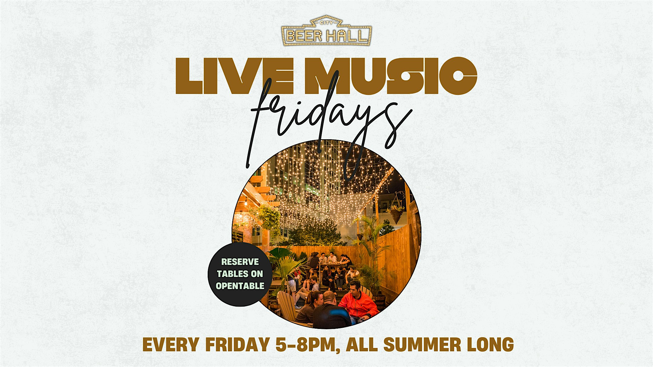 Albany | Live Music Fridays at City Beer Hall at The City Beer Hall – Albany, NY