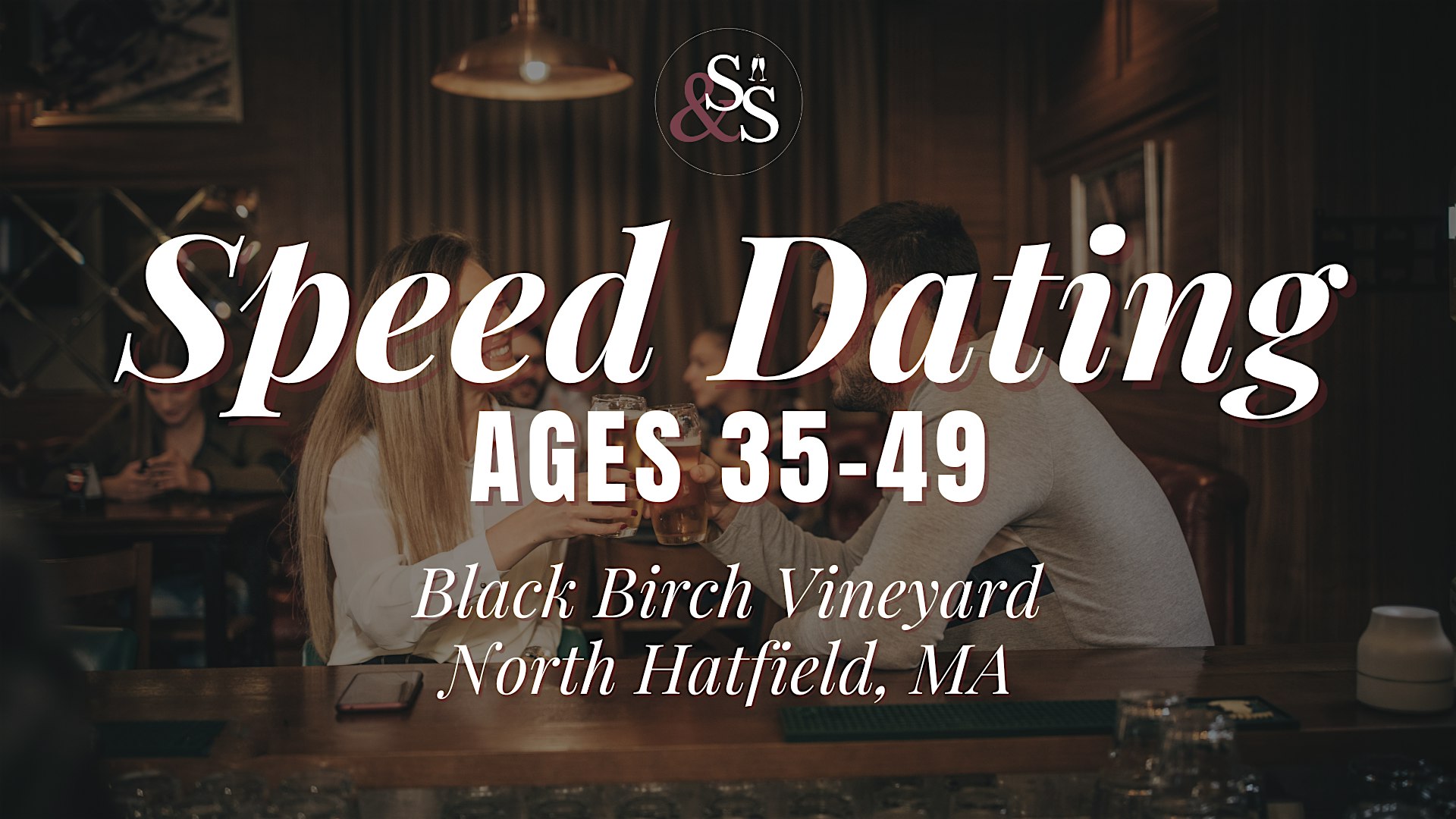 Speed Dating Ages 35-49 in North Hatfield, MA at Black Birch Vineyard at Black Birch Vineyard – Hatfield, MA