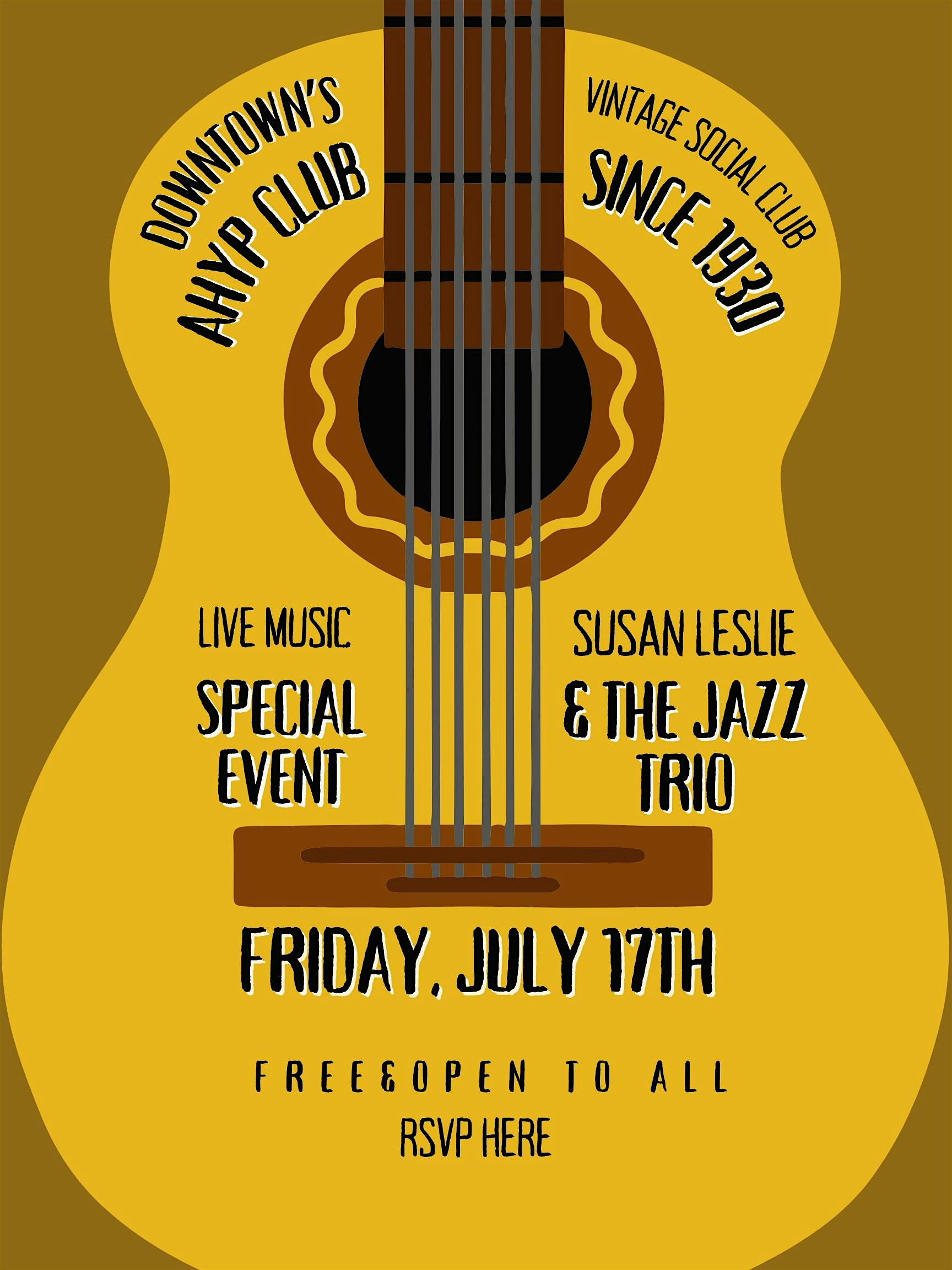 AHYP Club: Live Music Special Event at Allegheny HYP Club – Pittsburgh, PA