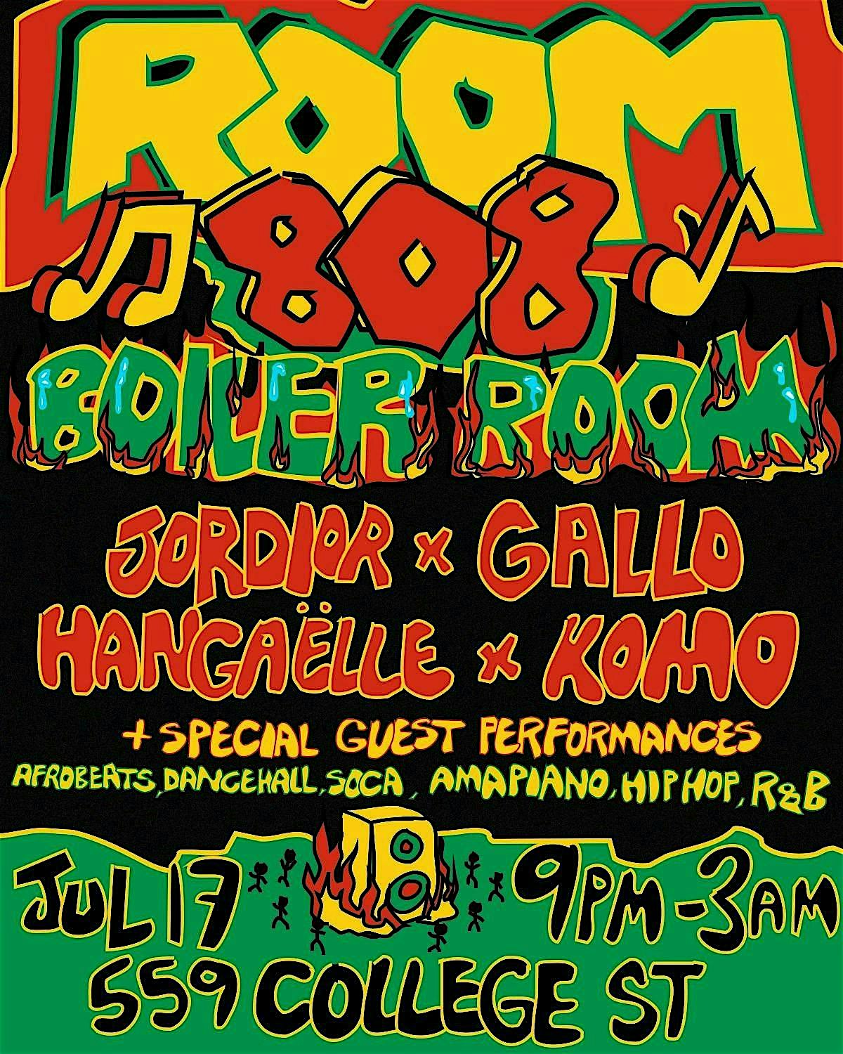 ROOM 808: BOILER-ROOM (SUMMER SPECIAL) at Amore Resto Bar – Toronto, Canada