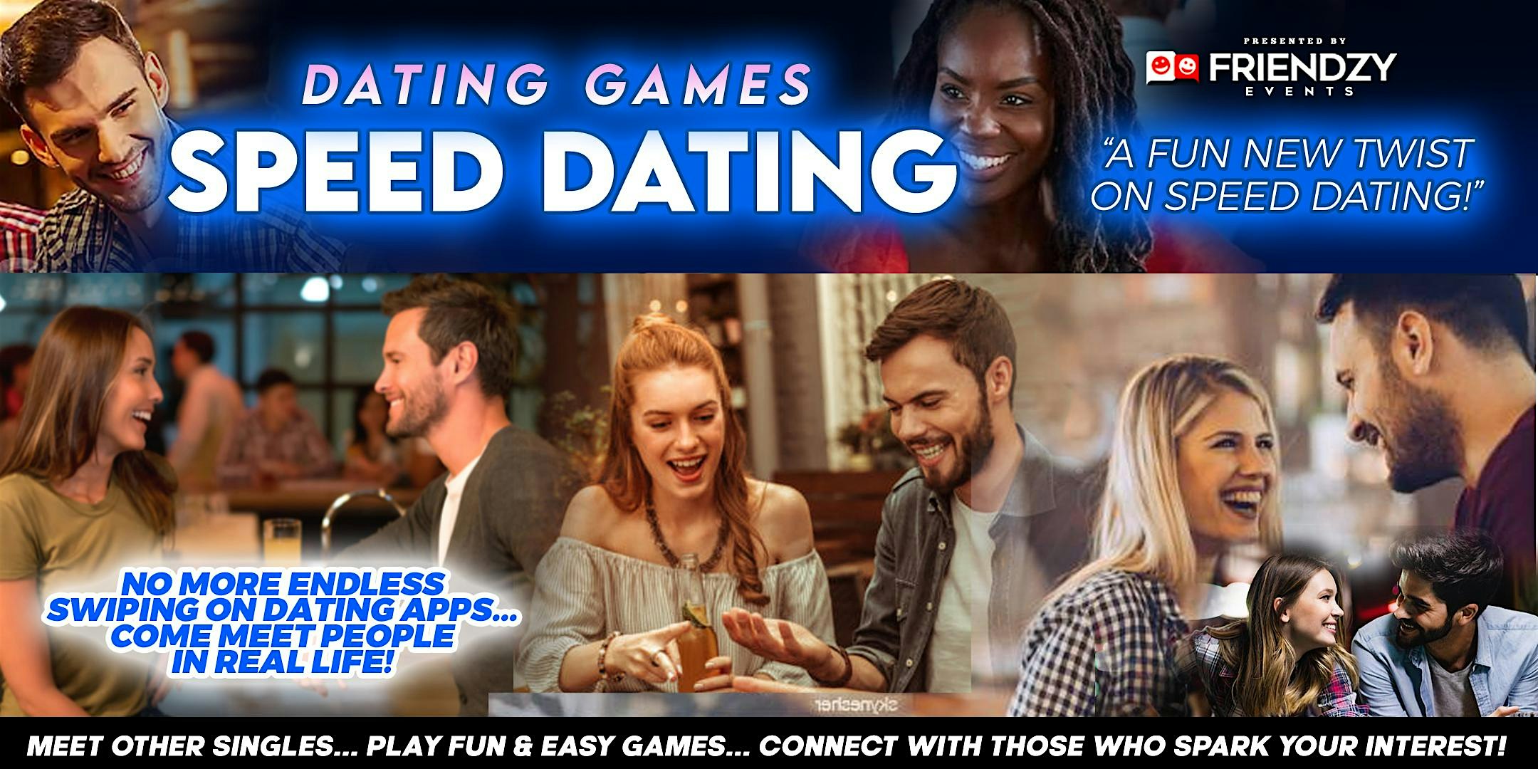 Dating Games a Fun Twist on Speed Dating -New Venue at Printers Alley – New York, NY